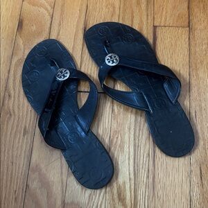 Tory Burch Black Sandals Women Size 7